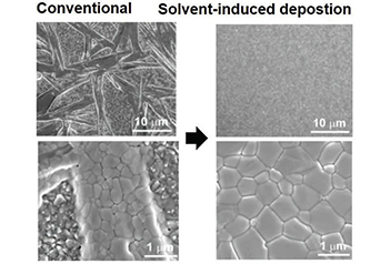 鈣鈦礦太陽能電池的顯微成像